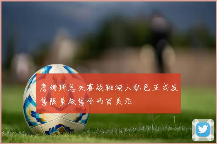 詹姆斯总决赛战靴湖人配色正式发售限量版售价两百美元