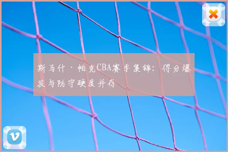 斯马什·帕克CBA赛季集锦：得分爆发与防守硬度并存