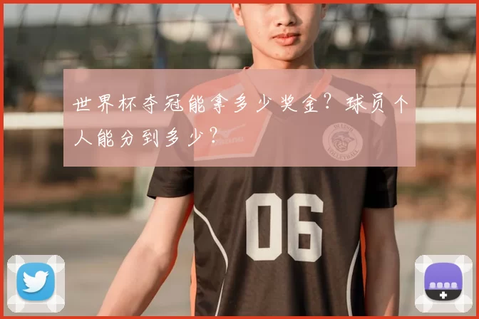 世界杯夺冠能拿多少奖金？球员个人能分到多少？