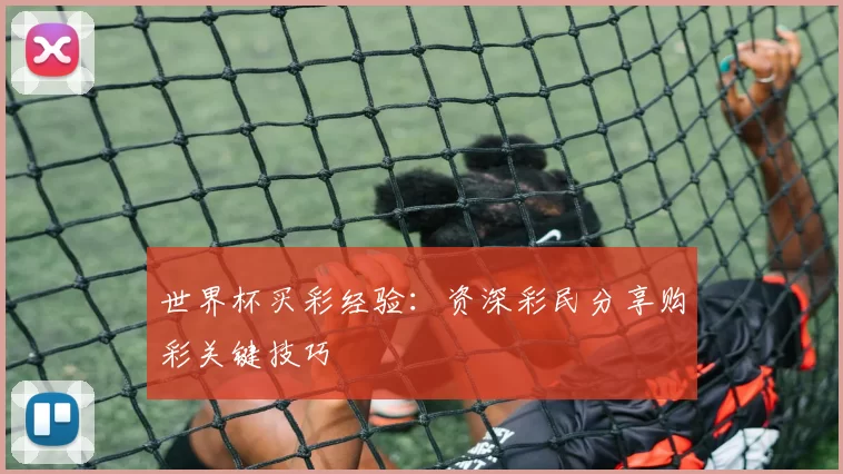 世界杯买彩经验:资深彩民分享购彩关键技巧