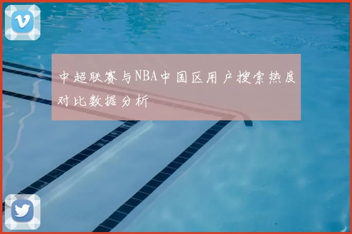 中超联赛与NBA中国区用户搜索热度对比数据分析